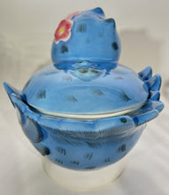 Lefton BLUEBIRD COLLECTION Authentic Vintage Cookie Jar w/Original Label,    c.1950's