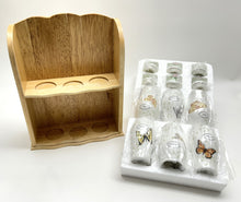 Lenox Butterfly Meadow Spice Rack With Six Spice Jars. In Original Box.