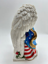 Hamilton Collection "Angel Of Glory" Military/ Patriotic Bereavement Figurine.