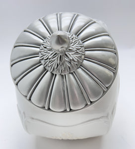 Lenox Butler's Pantry Embossed Cookie Jar and Metal Lid, 2000-2015