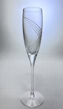 Lenox Windswept Clear Champagne Flute Collection of Seven.