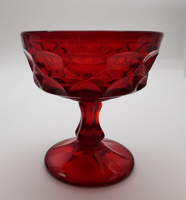 Noritake Perspective Ruby Champagne/ Tall Sherbet Collection of Eight. 1970-1985