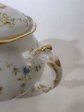 Charles Ahrenfeldt France Depose Limoges 2-Cup Teapot and Sugar Bowl, c.1894-1930.