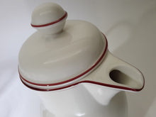 Villeroy and Boch Naif Christmas 4-Cup Coffee Pot with Lid, Sugar Bowl, and Creamer. Made In Germany.