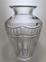 Waterford Crystal 10" Pompeii Collection Flower Vase. IRELAND
