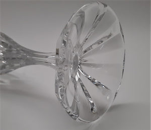Mikasa Berkeley Champagne Lead Crystal Flute Collection of Seven, 1989-2004.
