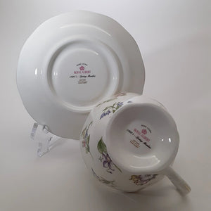 Royal Albert 100 Years Collection: 1920's Spring Meadow Tea Cup/ Saucer Set.