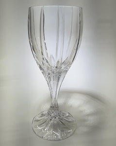 Mikasa Berkeley Lead Crystal Water Collection of Six, 1989-2004.