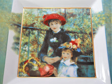 Goebel Renoir Deux Souers (Two Sisters) Decorative Artis Orbis Plate, 2001