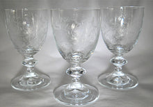 Mikasa Floral Vine Sherry Glass Collection of Three