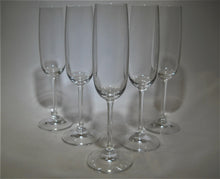 Waterford Marquis Vintage Crystal Champagne Flutes Collection Of Five