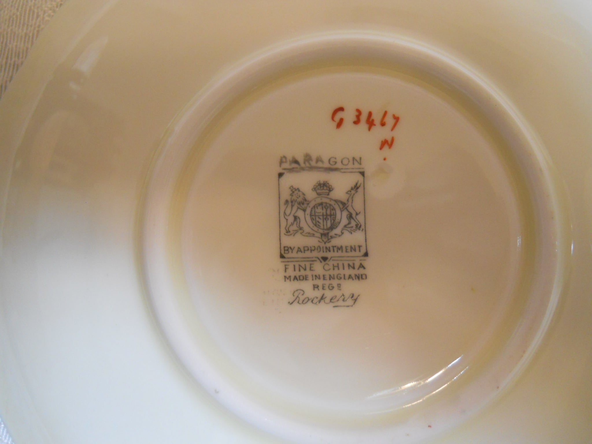 Paragon By Appointment circa 1935 Rockery Yellow Floral Tea Cup