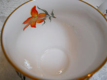 Elizabethan Prairie Lily Bone China Footed Tea Cup and Saucer