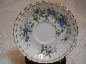Royal Albert July Flower of The Month, Forget-Me-Not, 1970