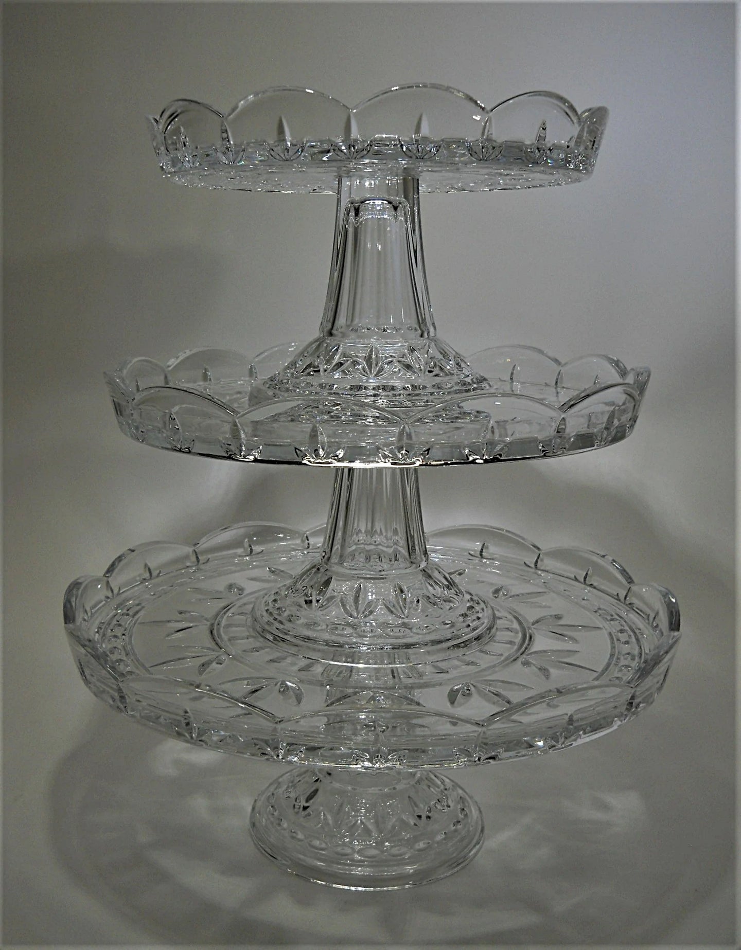 Crystal Cake Stand Table Birthday Party Wedding Dining Room Cake European  Stand | eBay