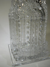 RARE Shannon Crystal/ Godinger 12-inch Art Deco Style Hi-Rise Covered Box