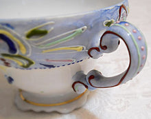 Exquisite Merit multi-colored Moriage Demitasse Tea Cup and Noritake Morimura  c.1918 Serving Dish