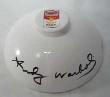  Andy Warhol Signed Campbell's Pop Art Soup Tureen with Ladle by Block 