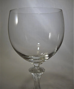 Mikasa The Ritz Water Goblet Glasses Collection of Four, 1993-1997