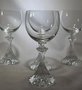 Mikasa The Ritz Wine Glasses Collection of Four, 1993-1997