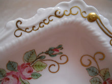 Royal Albert England Floral and Gold Scroll Unknown Pattern Candy/ Nut/ Cracker Dish Set c.1950-1970's