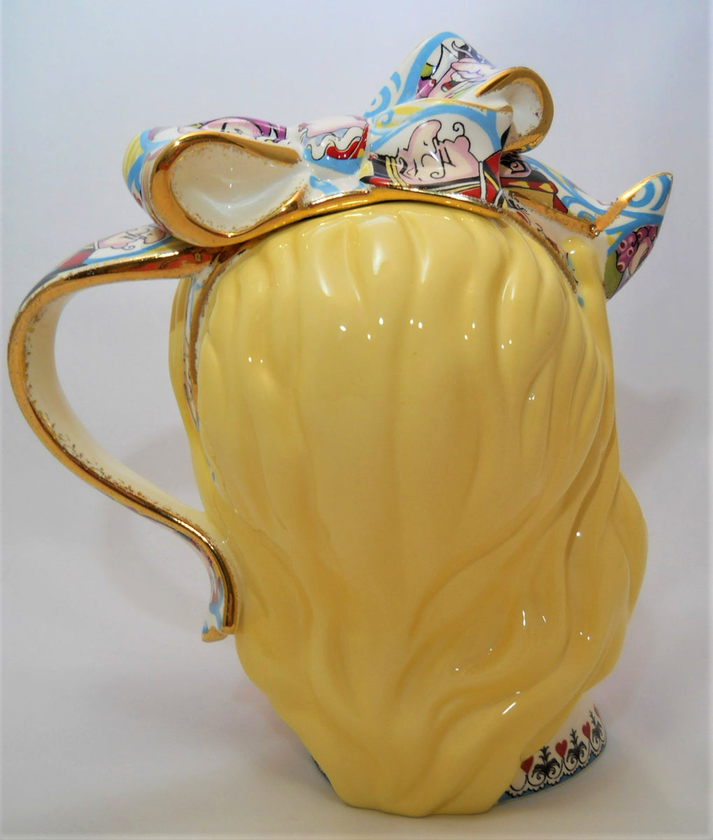 Paul Cardew Collectibles Alice In Wonderland Large Teapot BINCHEY'S LLC.