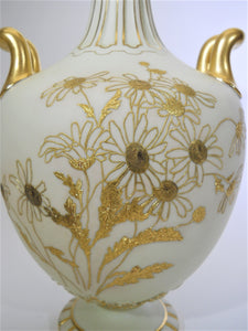 Royal Worcester England Blush Ivory 12" Hydria-Styled Jug/ Vase, c.1867