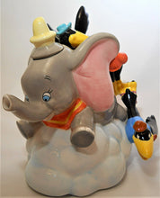 Disney Flying Dumbo With Crows Porcelain Teapot 