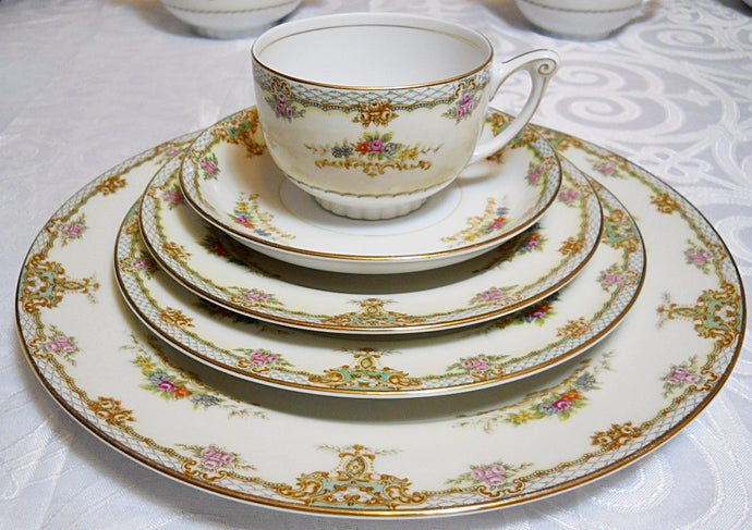  Narumi Fine China Princess 55-piece Dinnerware / Tableware Collection 1946-1953, Occupied Japan