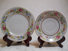 Wentworth China Montclair 16 piece Floral and Roses Dinnerware Collection. Discontinued