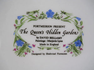 Portmeirion The Queen's Hidden Garden 64oz Water Pitcher. England