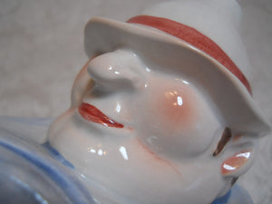 Department 56 Hot Tub "Tea Time" Porcelain Novelty Teapot, 1989
