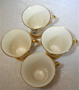 Lenox Holiday Dimension 40-Piece Porcelain Dinnerware/ Tableware Collection for Ten. USA Mark.