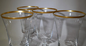 Fostoria Richmond Iced Tea Blown Glass Collection of Four