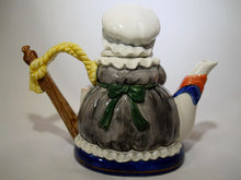Fitz and Floyd Betsy Ross American Flag Collectors Series Important Women Limited Edition Teapot. 1993