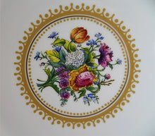 Andrea By Sadek Sevres Porcelain Cake/ Pie Plate with Matching Server.