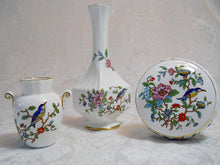 John Aynsley "Pembroke" 3 Piece Vase and Trinket Box Fine Bone China Collection DISCONTINUED.
