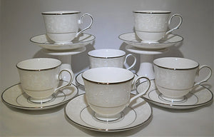 Assam Footed Cup & Saucer Set by Churchill
