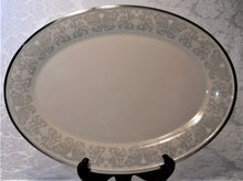 Lenox Snow Lily 63-Piece Cream and Platinum Dinnerware / Tableware  Collection for Twelve. 1972-1988