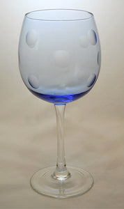 Marquis by Waterford Polka Dot All Purpose Balloon Wine Glass Collection of Four
