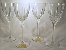 Lenox Stardust Wine Crystal Glass Collection of Four