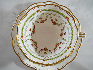 George Jones and Sons/ Gilman Collamore and Co., Tea Cup/ Saucer c.1920's at Bincheys.com