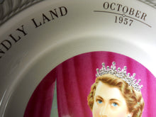 Queen Elizabeth II Commemorative Limited Edition 1977 Coalport and 1957 USA Visit Plate Collection with 1953 Silver Plated Coronation Spoon