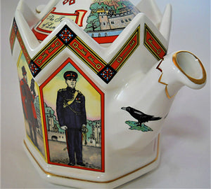 Sadler England The Tower Of London Teapot