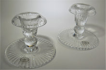Ajka Camilla Crystal Taper Candle Holder Set of Two