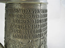 Frieling Zinn Vintage LINDERWIRTEN Design German Pewter Lidded Tankard