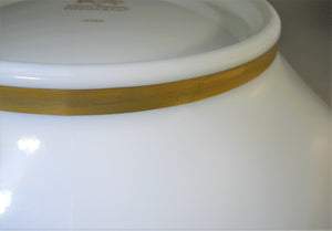 Tiffany and Co. Holiday White 9" Square Vegetable Bowl. Made In Japan