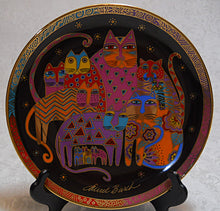 Franklin Mint "Fabulous Felines" by Laurel Burch. Limited Edition Fine Porcelain Plate, 1994 at Bincheys.com