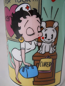 Betty Boop  Nurse Betty  Fine Porcelain 8oz. Mug by Danbury Mint.  