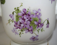 Hammersley England's Countryside Victorian Violets Bone China Planter